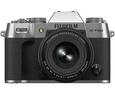 Sisteminis fotoaparatas FUJIFILM X-T50/XF16-50mmF2.8-4.8 R LM WR Sidabrinis