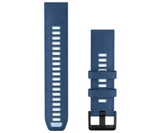 Garmin QuickFit 22 Watch Bands, Tidal Mėlyna/Ice Mėlyna Silicone