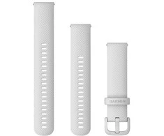 Garmin Quick Release 20 mm laikrodžio dirželis (Silikoninis baltas)