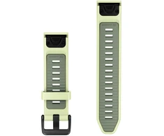 Garmin QuickFit 20 Watch Bands, Citron/Willow Silicone