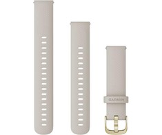 Garmin laikrodžio apyrankė Venu 2S 18mm, šviesaus smėlio/šviesaus aukso