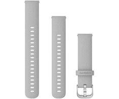 Garmin laikrodžio apyrankė Venu 2S 18mm, miglos pilka/sidabrinė