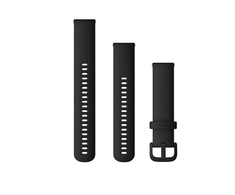 Garmin Quick Release 20 mm laikrodžio dirželis (Silikoninis juodas)