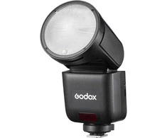 „Canon“ skirta „Godox V1 Mid“ blykstė