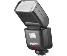 Fotoaparato blykstė - Godox V480F TTL Li-ion blykstė 650 blykstės 2.0" jutiklinis ekranas