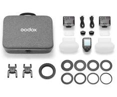 Fotografijos įranga - Godox MF12 DK1 Dental Flash Kit TTL Wireless Flash