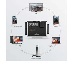 „Goobay“ kietojo disko adapteris IDE/SATA USB