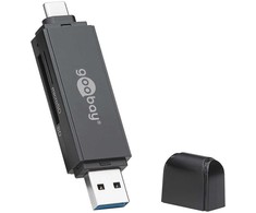 Goobay memory card reader 2in1 Micro SD/SD USB 3.0/USB-C