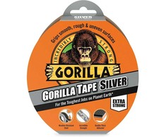 Remonto juosta Gorilla Sidabrinis, vienpusė, 32 m x 5 cm x 170