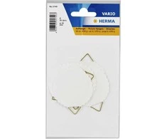Nuotraukų rėmelis HERMA pakabos 45 mm, vandenyje tirpios, su guma, 6 vnt. lipnios etiketės
