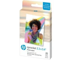 HP - Zink Paper For Sprocket Select 20 Pack 2,3x3,4