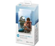 HP - „Sprocket Studio Plus“ kasetės, 108 vnt. pakuotė (HPIS4X6C108)