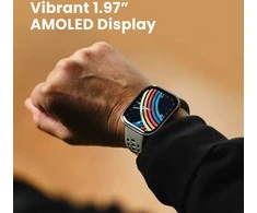 Išmanusis laikrodis Amazfit Bip 6, Sidabrinės spalvos su anglies spalvos dirželiu