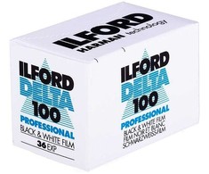Ilfordo filmas „Delta 100/36“.