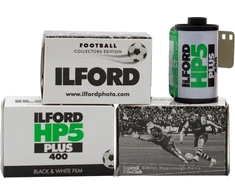 Ilfordo plėvelė HP5 Plus 400/36 futbolo leidimas