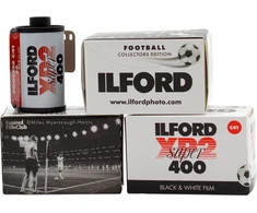 Ilfordo plėvelė XP2 Super 400/36 futbolo leidimas