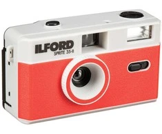 Ilford Sprite 35-II, sidabras/raudonas