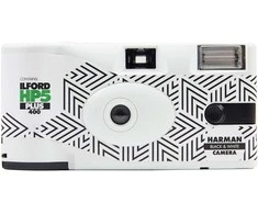 Ilford vienkartinio naudojimo kamera HP5 Plus 24+3, balta