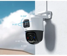 IMOU IP kamera PoE IPC-PS70FP-10M0 10MP (5MP+5MP) dviguba PT kamera