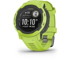 Išmanusis laikrodis Garmin Instinct 2, Juodos spalvos korpusas su salotinės spalvos apvadu ir dirželiu