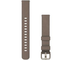 Garmin watch strap Lily 2 Nylon, coffee/cream auksinis