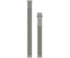„Garmin“ greito atlaisvinimo apyrankės (18 mm), šviesiai smėlio / prancūziško pilko spalvos „ComfortFit“ audinys