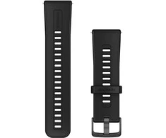 „Garmin“ greito atlaisvinimo apyrankės (24 mm), juodos silikoninės