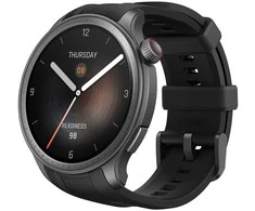 Išmanusis laikrodis Amazfit Balance, Tamsiai pilkos spalvos korpusas su juodos spalvos dirželiu