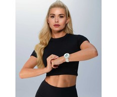 Išmanusis laikrodis Huawei Watch GT 5 Pro Active (42 mm), Sidabrinės spalvos korpusas su baltos spalvos dirželiu
