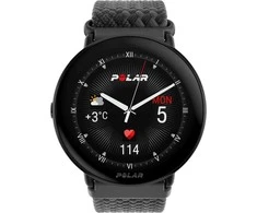 Išmanusis laikrodis Polar Ignite 3 S-L, juodas/juodas braided