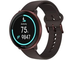 Išmanusis laikrodis Polar Ignite 3, S-L dydžio, Vario spalvos korpusas su rudos spalvos dirželiu
