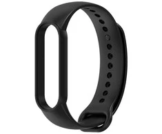Išmaniosios apyrankės Xiaomi Mi Band 5/6/7 dirželis, Juodos spalvos
