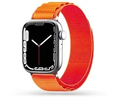 „Tech-Protect“ laikrodžio dirželis „Nylon Pro Apple Watch 42/44/45/49 mm“, oranžinis