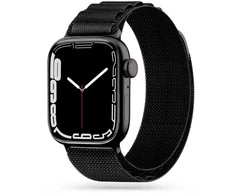 „Tech-Protect“ laikrodžio dirželis „Nylon Pro Apple Watch 42/44/45/49 mm“, juodas