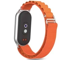 „Tech-Protect“ laikrodžio dirželis „Nylon Pro Xiaomi Smart Band 8/9/10“, oranžinis