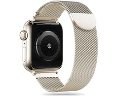 Apyrankė Apple Watch 4 / 5 / 6 / 7 / 8 / SE (38 / 40 / 41 MM) Tech-Protect Milaneseband Starlight
