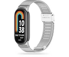 Apyrankė Xiaomi MI Band 8 / 8 NFC Tech-Protect Milaneseband sidabro spalvos