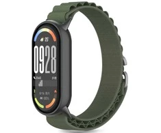 „Tech-Protect“ laikrodžio dirželis „Nylon Pro Xiaomi Smart Band 8/9/10“, karinės žalios spalvos