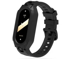 Apsauginė apyrankė Tech-Protect, skirta Xiaomi Smart Band 8/8 NFC, Juodos spalvos