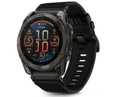 „Tech-Protect“ laikrodžio dirželis su nailono juostele „Garmin fenix 5X/5X Plus/6X/6X Pro/7X/8“, 51 mm, juodas