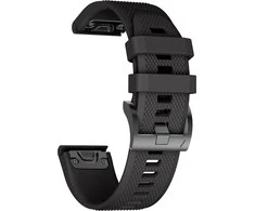 Išmaniojo laikrodžio Garmin Fenix 5 dirželis, Juodos spalvos, 22mm