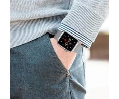 Tech-Protect laikrodžio dirželis MilaneseBand Apple Watch 4/5/6/7/SE 38/40/41mm, sidabrinis