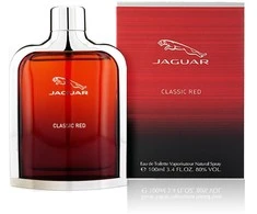 "Jaguar Classic Raudona" tualetinis vanduo 100ml