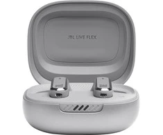 JBL Live Flex NC belaidės ausinės, Pilkos spalvos