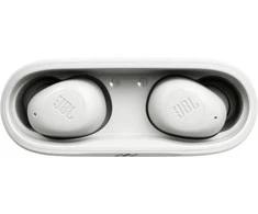 JBL Wave Buds TWS belaidės ausinės, Baltos spalvos