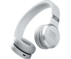 Belaidės Ausinės su aktyviu triukšmo slopinimu JBL Live 460NC, Balta