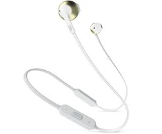 Ausinės JBL Bluetooth ausinukai TUNE 205BT Auksiniai