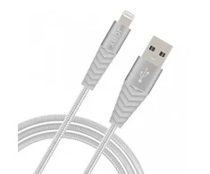 Joby kabelis Lightning - USB 1,2m, sidabrinis