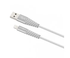 Joby kabelis Lightning - USB 1,2m, sidabrinis