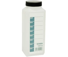 Kaiser chemical storage bottle 1000ml, baltas (4192)